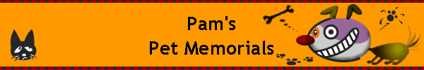 Pam's
Pet Memorials