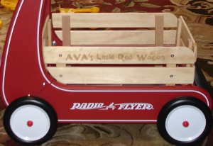 Ava's Little Red Wagon