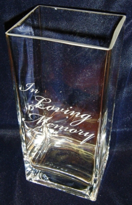 In Loving Memory Vase