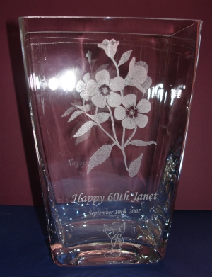Glass Vase Janet