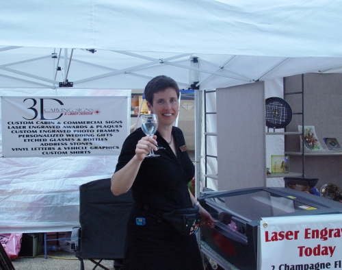 Laser booth 06-19-08 SM