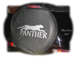 Panter spare tire cover