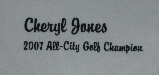 Cheryl's shirt