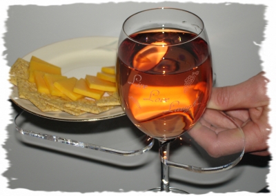 Palette with Wine & Cheese