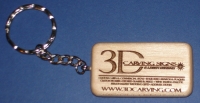 Wood Key Chain
